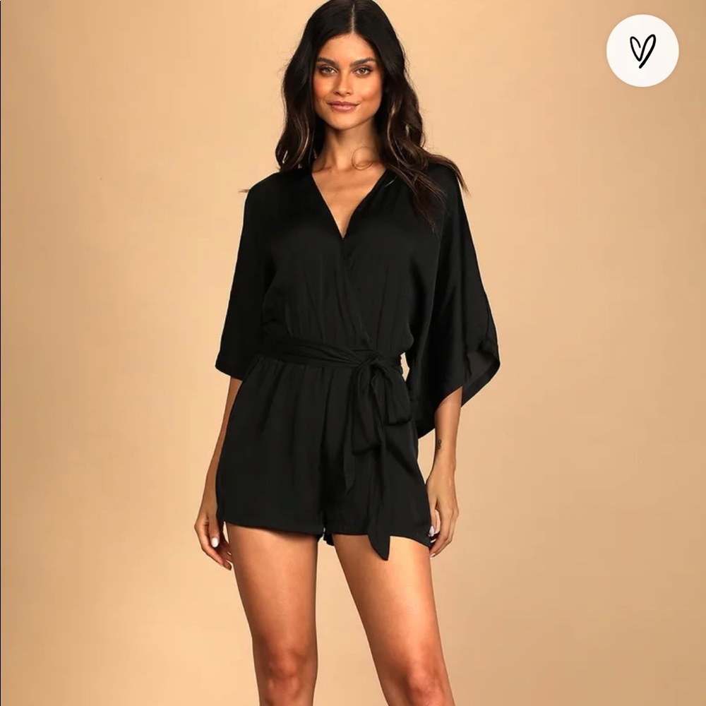 Lulus Black Romper